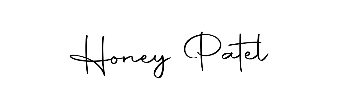 How to make Honey Patel name signature. Use Autography-DOLnW style for creating short signs online. This is the latest handwritten sign. Honey Patel signature style 10 images and pictures png