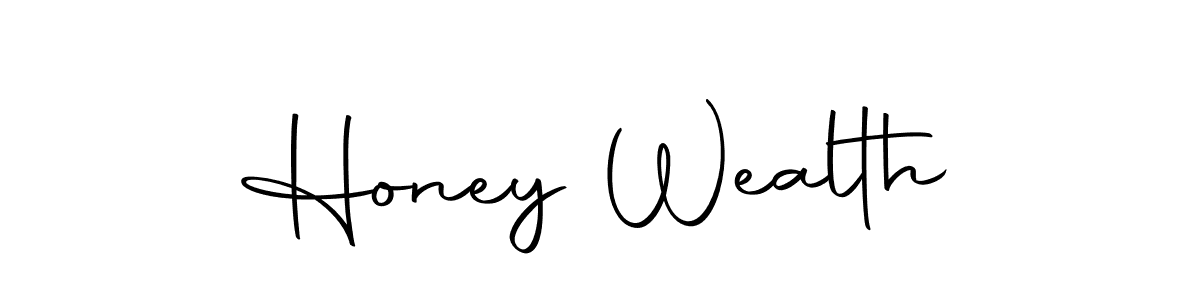 How to make Honey Wealth signature? Autography-DOLnW is a professional autograph style. Create handwritten signature for Honey Wealth name. Honey Wealth signature style 10 images and pictures png