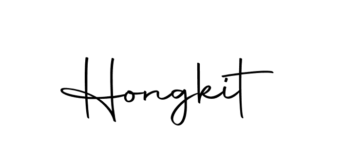 Make a beautiful signature design for name Hongkit. With this signature (Autography-DOLnW) style, you can create a handwritten signature for free. Hongkit signature style 10 images and pictures png