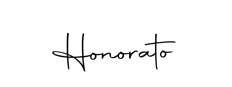 Also we have Honorato name is the best signature style. Create professional handwritten signature collection using Autography-DOLnW autograph style. Honorato signature style 10 images and pictures png