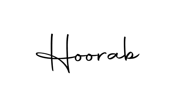 Similarly Autography-DOLnW is the best handwritten signature design. Signature creator online .You can use it as an online autograph creator for name Hoorab. Hoorab signature style 10 images and pictures png