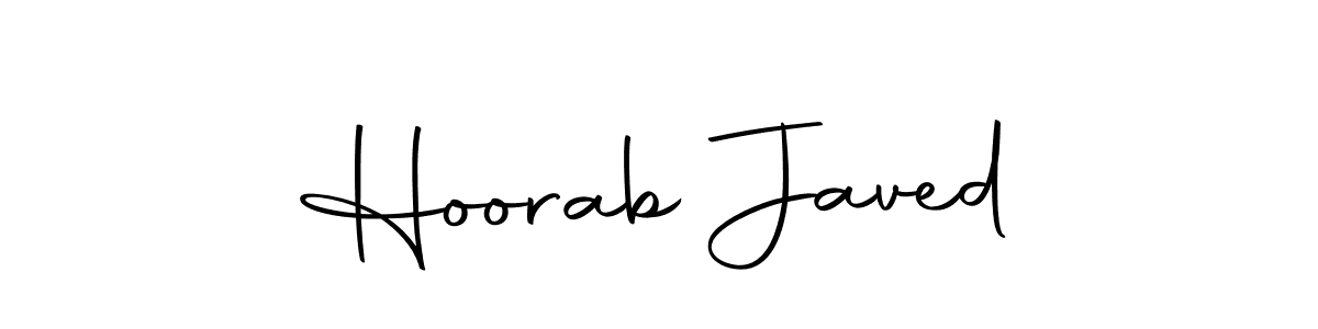 Here are the top 10 professional signature styles for the name Hoorab Javed. These are the best autograph styles you can use for your name. Hoorab Javed signature style 10 images and pictures png