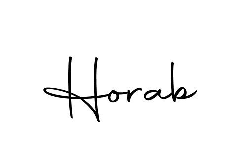 How to Draw Horab signature style? Autography-DOLnW is a latest design signature styles for name Horab. Horab signature style 10 images and pictures png