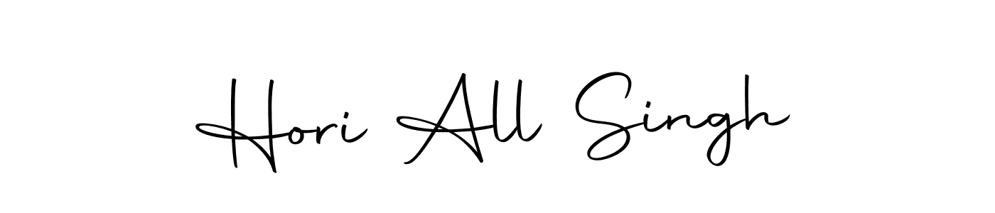 How to make Hori All Singh signature? Autography-DOLnW is a professional autograph style. Create handwritten signature for Hori All Singh name. Hori All Singh signature style 10 images and pictures png