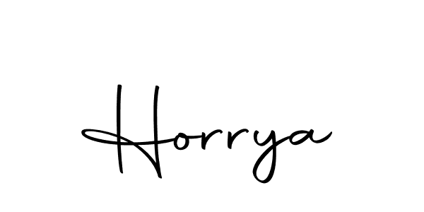 Similarly Autography-DOLnW is the best handwritten signature design. Signature creator online .You can use it as an online autograph creator for name Horrya. Horrya signature style 10 images and pictures png