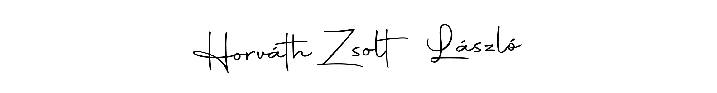 Horváth Zsolt László stylish signature style. Best Handwritten Sign (Autography-DOLnW) for my name. Handwritten Signature Collection Ideas for my name Horváth Zsolt László. Horváth Zsolt László signature style 10 images and pictures png
