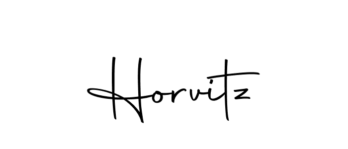 Use a signature maker to create a handwritten signature online. With this signature software, you can design (Autography-DOLnW) your own signature for name Horvitz. Horvitz signature style 10 images and pictures png