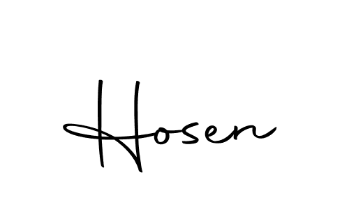 You should practise on your own different ways (Autography-DOLnW) to write your name (Hosen) in signature. don't let someone else do it for you. Hosen signature style 10 images and pictures png