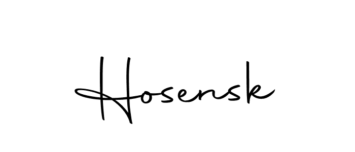 The best way (Autography-DOLnW) to make a short signature is to pick only two or three words in your name. The name Hosensk include a total of six letters. For converting this name. Hosensk signature style 10 images and pictures png