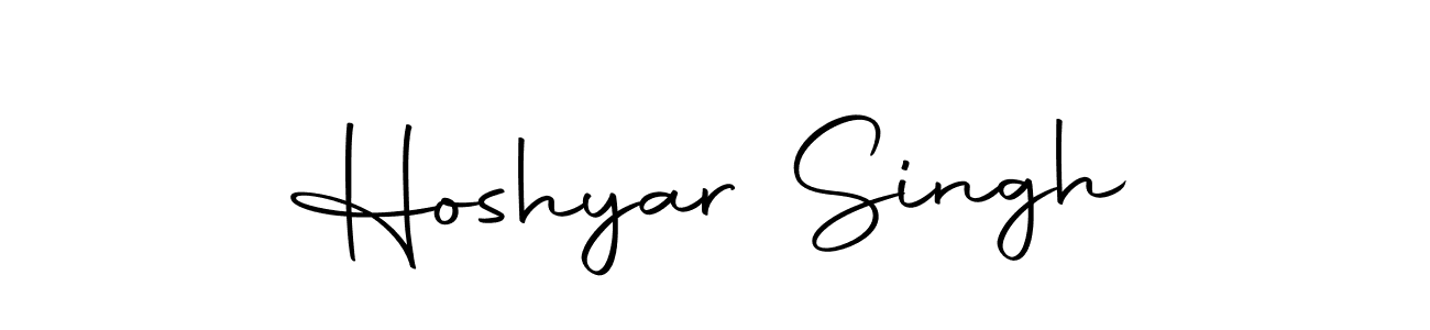 Create a beautiful signature design for name Hoshyar Singh. With this signature (Autography-DOLnW) fonts, you can make a handwritten signature for free. Hoshyar Singh signature style 10 images and pictures png