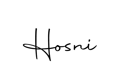 The best way (Autography-DOLnW) to make a short signature is to pick only two or three words in your name. The name Hosni include a total of six letters. For converting this name. Hosni signature style 10 images and pictures png