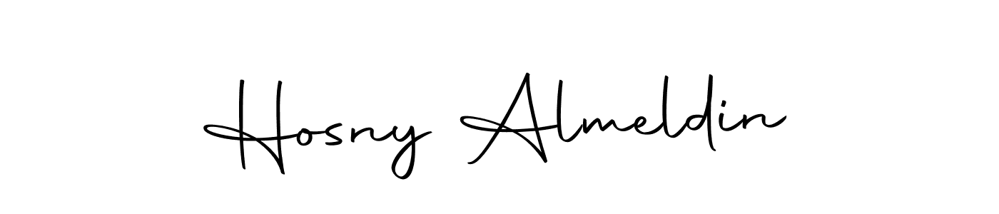 You should practise on your own different ways (Autography-DOLnW) to write your name (Hosny Almeldin) in signature. don't let someone else do it for you. Hosny Almeldin signature style 10 images and pictures png