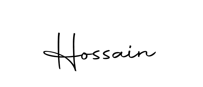 You should practise on your own different ways (Autography-DOLnW) to write your name (Hossain) in signature. don't let someone else do it for you. Hossain signature style 10 images and pictures png