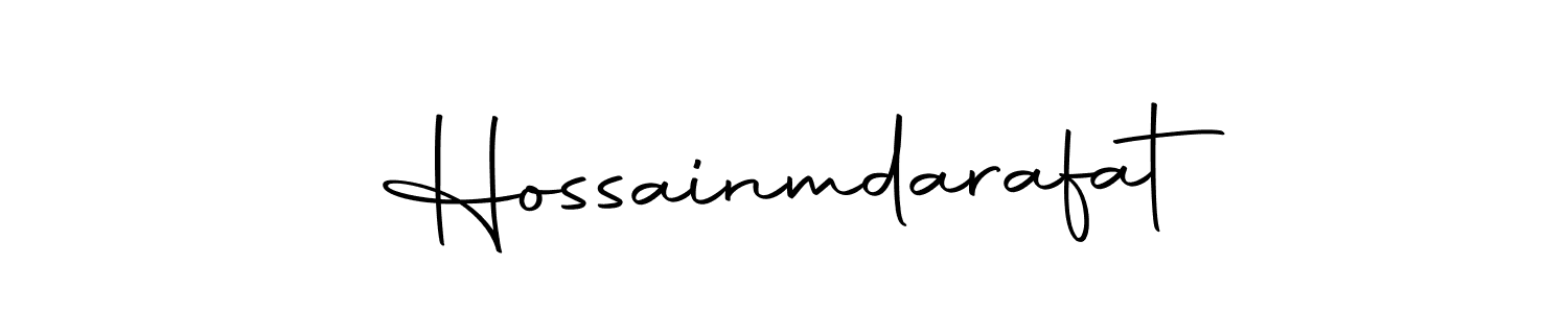 You should practise on your own different ways (Autography-DOLnW) to write your name (Hossainmdarafat) in signature. don't let someone else do it for you. Hossainmdarafat signature style 10 images and pictures png