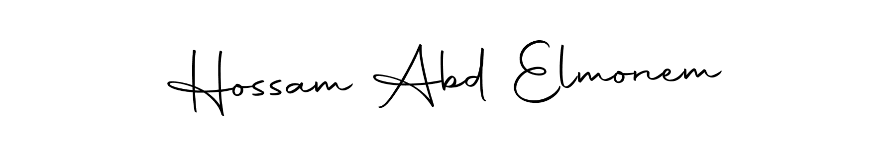 Make a beautiful signature design for name Hossam Abd Elmonem. Use this online signature maker to create a handwritten signature for free. Hossam Abd Elmonem signature style 10 images and pictures png