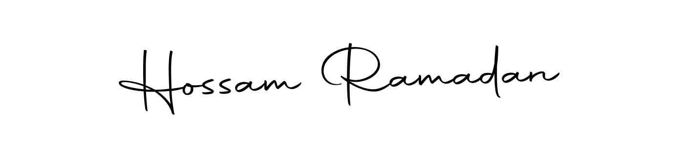Also we have Hossam Ramadan name is the best signature style. Create professional handwritten signature collection using Autography-DOLnW autograph style. Hossam Ramadan signature style 10 images and pictures png