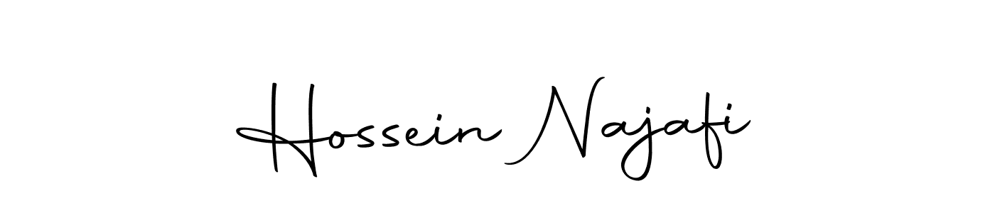 You should practise on your own different ways (Autography-DOLnW) to write your name (Hossein Najafi) in signature. don't let someone else do it for you. Hossein Najafi signature style 10 images and pictures png
