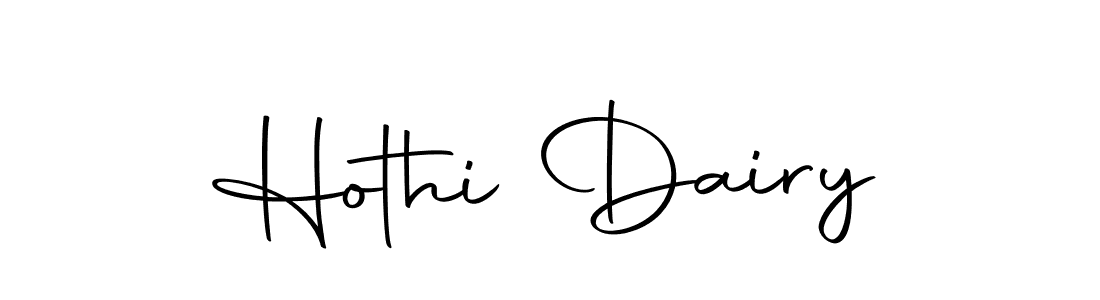 Also we have Hothi Dairy name is the best signature style. Create professional handwritten signature collection using Autography-DOLnW autograph style. Hothi Dairy signature style 10 images and pictures png