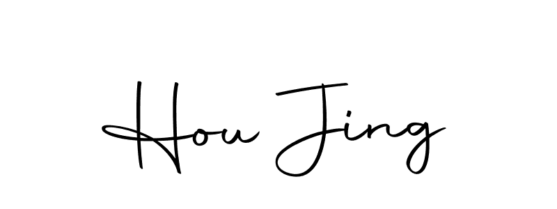 Make a short Hou Jing signature style. Manage your documents anywhere anytime using Autography-DOLnW. Create and add eSignatures, submit forms, share and send files easily. Hou Jing signature style 10 images and pictures png