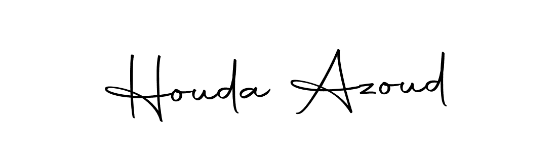 The best way (Autography-DOLnW) to make a short signature is to pick only two or three words in your name. The name Houda Azoud include a total of six letters. For converting this name. Houda Azoud signature style 10 images and pictures png