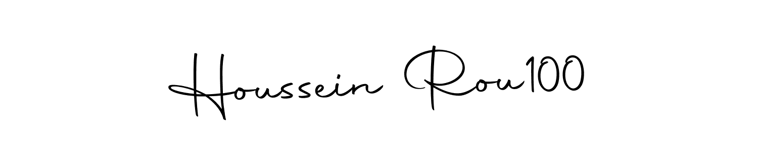 Create a beautiful signature design for name Houssein Rou100. With this signature (Autography-DOLnW) fonts, you can make a handwritten signature for free. Houssein Rou100 signature style 10 images and pictures png