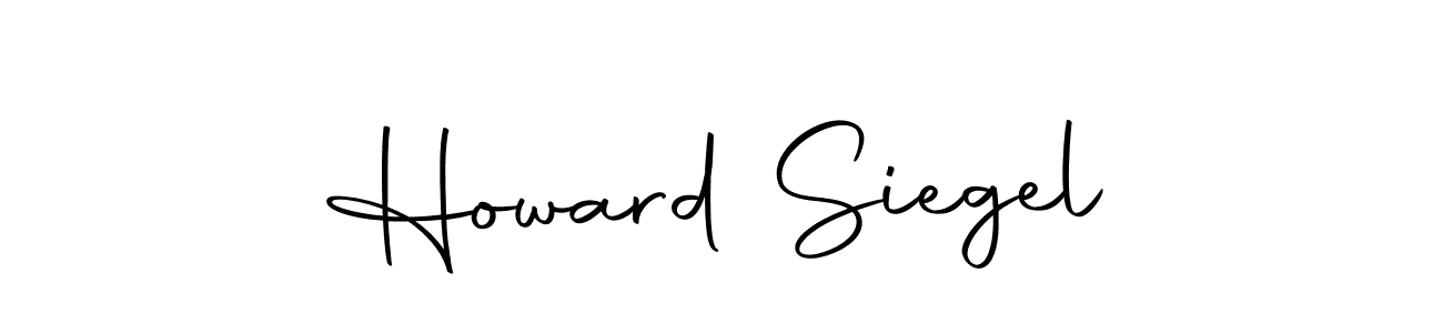 Make a beautiful signature design for name Howard Siegel. Use this online signature maker to create a handwritten signature for free. Howard Siegel signature style 10 images and pictures png