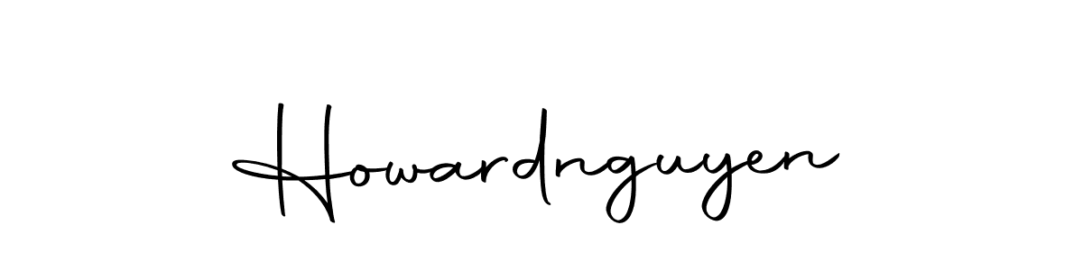 How to make Howardnguyen signature? Autography-DOLnW is a professional autograph style. Create handwritten signature for Howardnguyen name. Howardnguyen signature style 10 images and pictures png