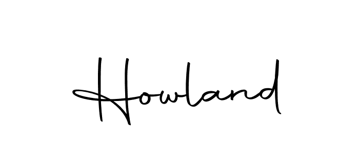 Howland stylish signature style. Best Handwritten Sign (Autography-DOLnW) for my name. Handwritten Signature Collection Ideas for my name Howland. Howland signature style 10 images and pictures png