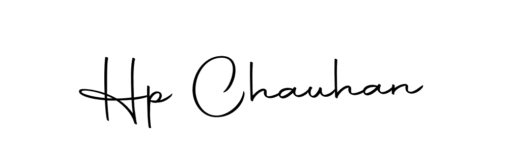 Design your own signature with our free online signature maker. With this signature software, you can create a handwritten (Autography-DOLnW) signature for name Hp Chauhan. Hp Chauhan signature style 10 images and pictures png