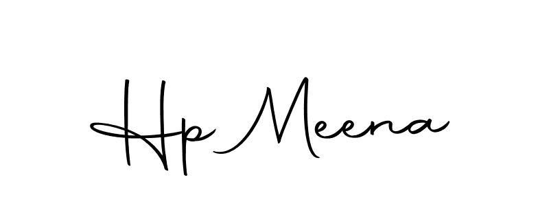 How to make Hp Meena signature? Autography-DOLnW is a professional autograph style. Create handwritten signature for Hp Meena name. Hp Meena signature style 10 images and pictures png