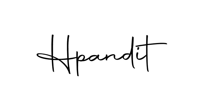 Make a beautiful signature design for name Hpandit. With this signature (Autography-DOLnW) style, you can create a handwritten signature for free. Hpandit signature style 10 images and pictures png