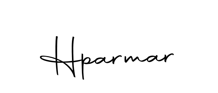 Make a beautiful signature design for name Hparmar. With this signature (Autography-DOLnW) style, you can create a handwritten signature for free. Hparmar signature style 10 images and pictures png