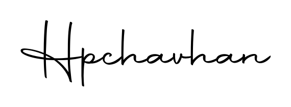 How to make Hpchavhan signature? Autography-DOLnW is a professional autograph style. Create handwritten signature for Hpchavhan name. Hpchavhan signature style 10 images and pictures png