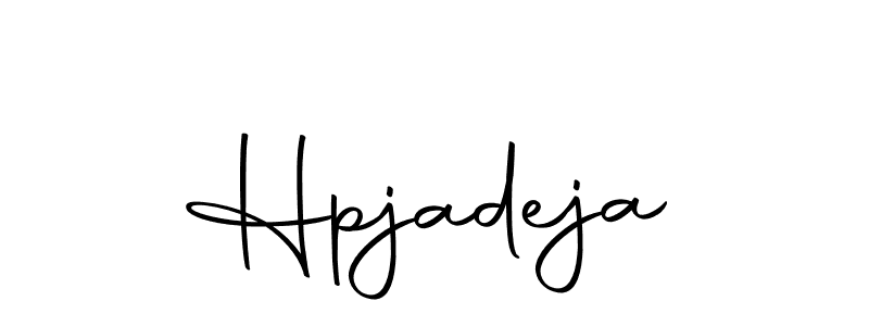 The best way (Autography-DOLnW) to make a short signature is to pick only two or three words in your name. The name Hpjadeja include a total of six letters. For converting this name. Hpjadeja signature style 10 images and pictures png