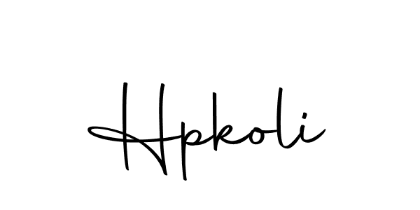 The best way (Autography-DOLnW) to make a short signature is to pick only two or three words in your name. The name Hpkoli include a total of six letters. For converting this name. Hpkoli signature style 10 images and pictures png