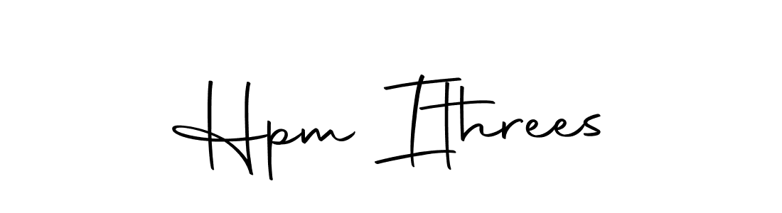 It looks lik you need a new signature style for name Hpm Ithrees. Design unique handwritten (Autography-DOLnW) signature with our free signature maker in just a few clicks. Hpm Ithrees signature style 10 images and pictures png