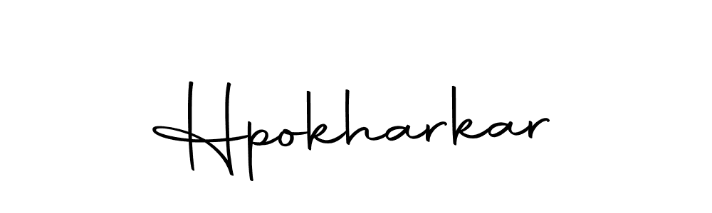 if you are searching for the best signature style for your name Hpokharkar. so please give up your signature search. here we have designed multiple signature styles  using Autography-DOLnW. Hpokharkar signature style 10 images and pictures png