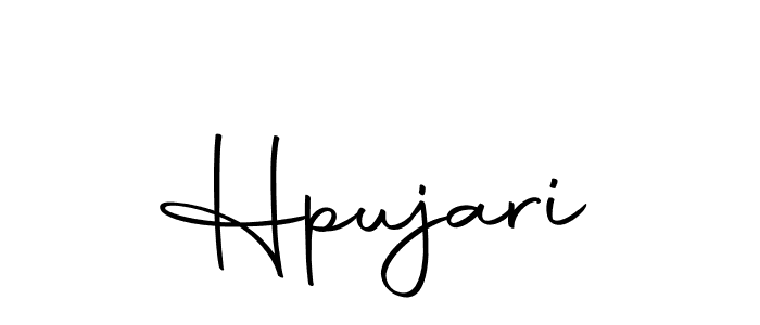 You should practise on your own different ways (Autography-DOLnW) to write your name (Hpujari) in signature. don't let someone else do it for you. Hpujari signature style 10 images and pictures png