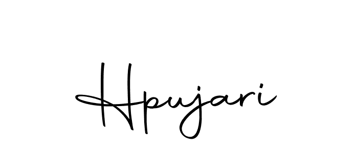 You should practise on your own different ways (Autography-DOLnW) to write your name (Hpujari) in signature. don't let someone else do it for you. Hpujari signature style 10 images and pictures png