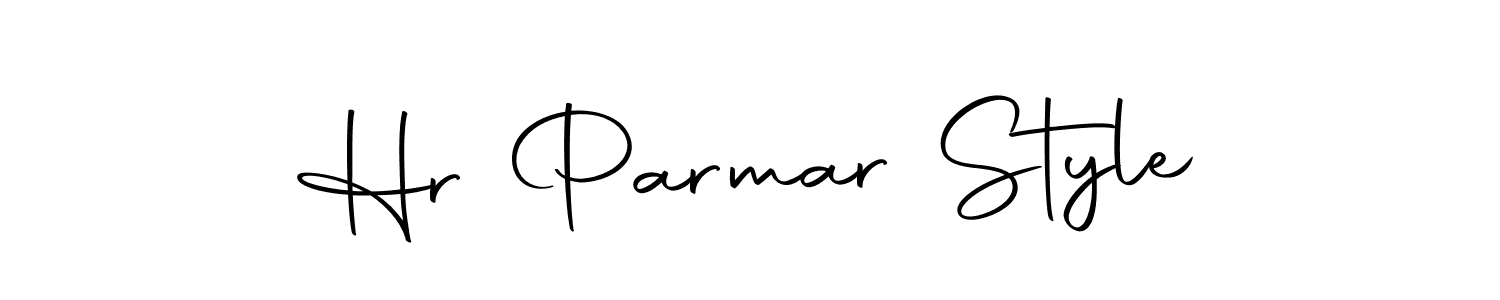 Autography-DOLnW is a professional signature style that is perfect for those who want to add a touch of class to their signature. It is also a great choice for those who want to make their signature more unique. Get Hr Parmar Style name to fancy signature for free. Hr Parmar Style signature style 10 images and pictures png