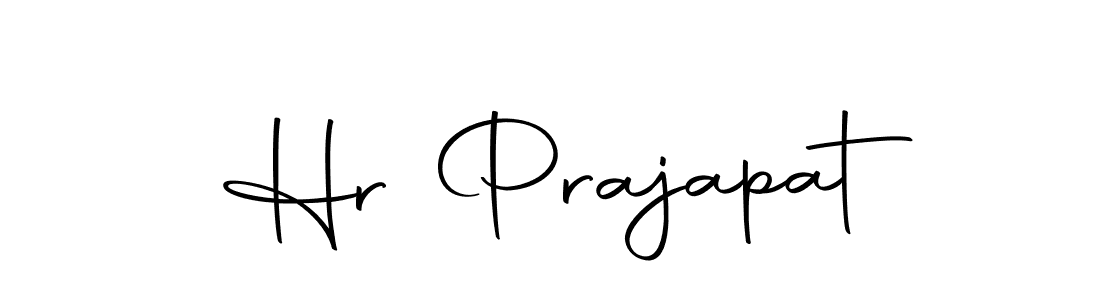 Make a beautiful signature design for name Hr Prajapat. With this signature (Autography-DOLnW) style, you can create a handwritten signature for free. Hr Prajapat signature style 10 images and pictures png