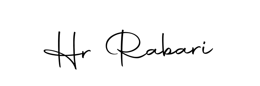 if you are searching for the best signature style for your name Hr Rabari. so please give up your signature search. here we have designed multiple signature styles  using Autography-DOLnW. Hr Rabari signature style 10 images and pictures png