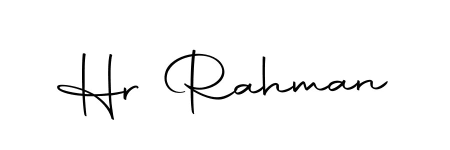 Hr Rahman stylish signature style. Best Handwritten Sign (Autography-DOLnW) for my name. Handwritten Signature Collection Ideas for my name Hr Rahman. Hr Rahman signature style 10 images and pictures png