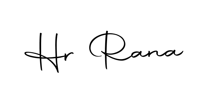 Hr Rana stylish signature style. Best Handwritten Sign (Autography-DOLnW) for my name. Handwritten Signature Collection Ideas for my name Hr Rana. Hr Rana signature style 10 images and pictures png