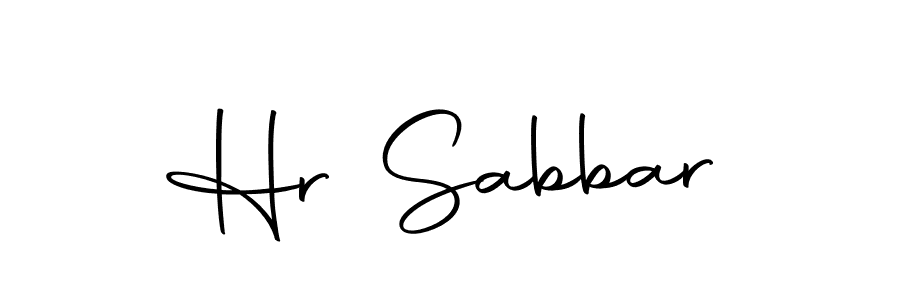 Make a short Hr Sabbar signature style. Manage your documents anywhere anytime using Autography-DOLnW. Create and add eSignatures, submit forms, share and send files easily. Hr Sabbar signature style 10 images and pictures png