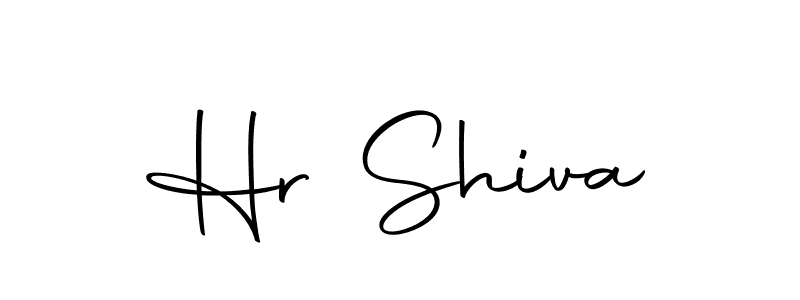 Hr Shiva stylish signature style. Best Handwritten Sign (Autography-DOLnW) for my name. Handwritten Signature Collection Ideas for my name Hr Shiva. Hr Shiva signature style 10 images and pictures png