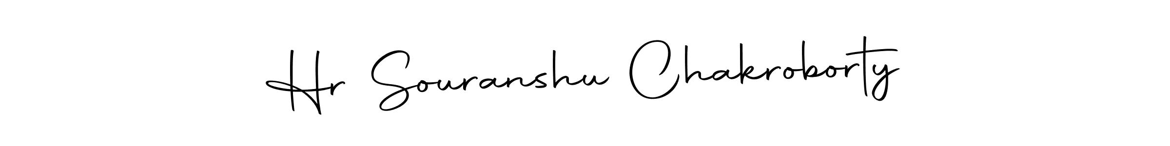 You should practise on your own different ways (Autography-DOLnW) to write your name (Hr Souranshu Chakroborty) in signature. don't let someone else do it for you. Hr Souranshu Chakroborty signature style 10 images and pictures png
