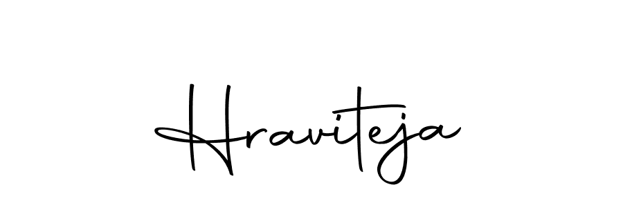 Similarly Autography-DOLnW is the best handwritten signature design. Signature creator online .You can use it as an online autograph creator for name Hraviteja. Hraviteja signature style 10 images and pictures png