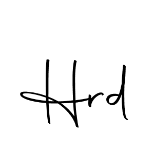 Design your own signature with our free online signature maker. With this signature software, you can create a handwritten (Autography-DOLnW) signature for name Hrd. Hrd signature style 10 images and pictures png