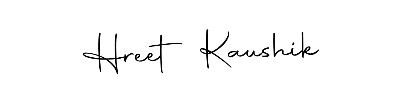 The best way (Autography-DOLnW) to make a short signature is to pick only two or three words in your name. The name Hreet Kaushik include a total of six letters. For converting this name. Hreet Kaushik signature style 10 images and pictures png